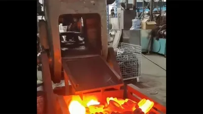 Forja de materia prima