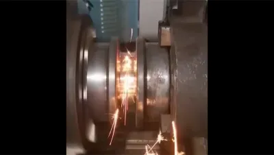 Soldadura por fricción de piezas del tren de rodaje