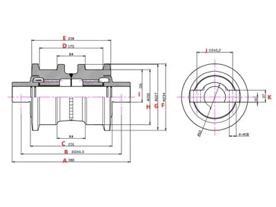 Rodillo inferior D65