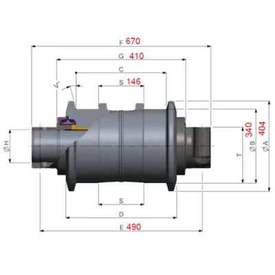 Rodillo inferior PC2000