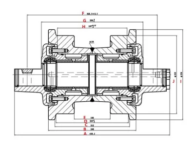 Rodillo inferior D7