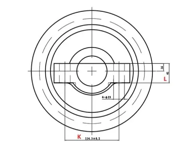 Rodillo inferior D7