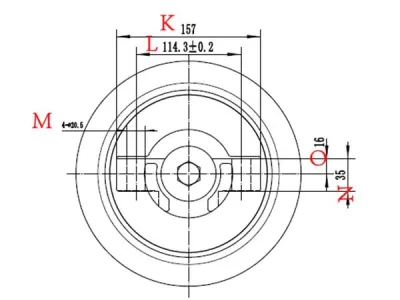 Rodillo inferior D6D