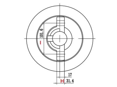 Rodillo inferior D5H