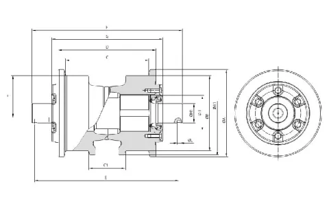 Rodillo superior para bulldozer Caterpillar D9T